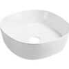 Sofia waskom rond 44 x 44 x 13,5 cm keramiek glans wit