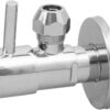 Minimal hoekstopkraan 1/2" x 3/8" of knel 10 mm chroom