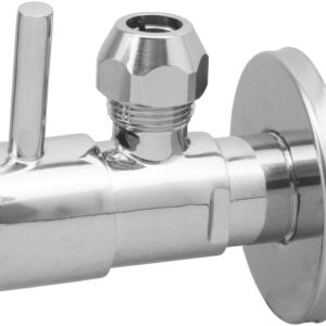 Minimal Hoekstopkraan 3/8" x 3/8" of knel 10 mm chroom