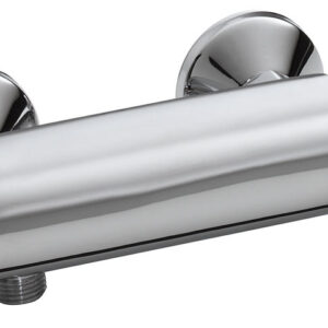 Universele thermostatische douchemengkraan 12cm chroom