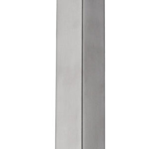 304 douchearm met plafondbevestiging vierkant 20 cm geborsteld RVS