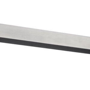 304 douchearm met muurbevestiging vierkant 40 cm geborsteld RVS