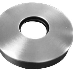 304 rozet voor douchearm rond 60 mm geborsteld RVS