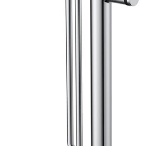 Sphere thermostatische badmengkraan vrijstaand chroom