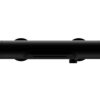 Style thermostatische badmengkraan waterval cooltouch mat zwart