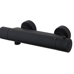 Eco Cool-Touch thermostatische douchemengkraan mat zwart