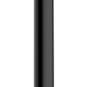 UniMatch douchearm met plafondbevestiging 15 cm mat zwart