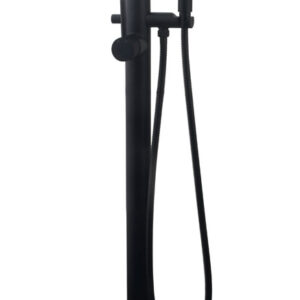 Caral badmengkraan vrijstaand mat zwart