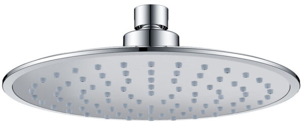 Hoofddouche rond 20 cm chroom/grijs