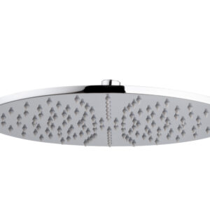 UniMatch hoofddouche rond 30 x 0,8 cm chroom