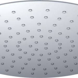 Ufo hoofddouche rond 30 cm chroom