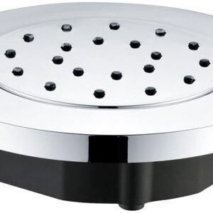 Zijdouche verstelbaar inbouw rond 13,5 cm chroom