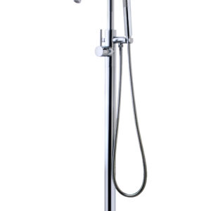 Caral badmengkraan vrijstaand chroom