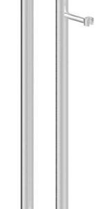 set universele vrijstaande badkraankoppelingen rond