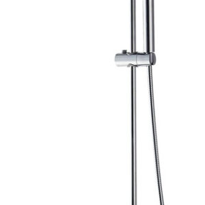Caralda Eco thermostatische regendoucheset opbouw chroom