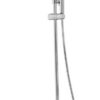 Caralda Eco thermostatische badmengkraan met regendoucheset opbouw chroom