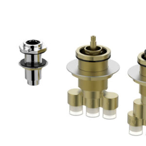 Caral inbouwdeel badrandthermostaat 4-gats