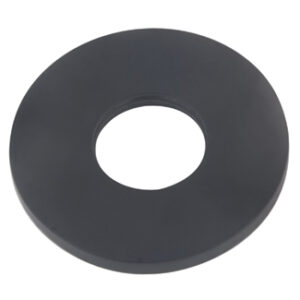 Caral rozet uitloop eenhendel wastafelkraan 65 mm mat zwart