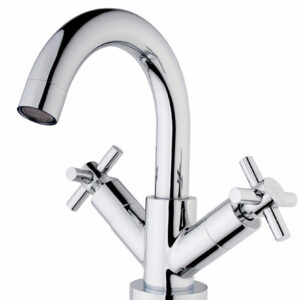 Cross wastafelkraan chroom