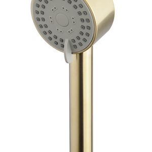 29.5916.jpg UniMatch Cadans handdouche 3 standen Ø 8 cm geborsteld messing PVD