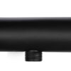 Rio thermostatische douchemengkraan 15 cm mat zwart