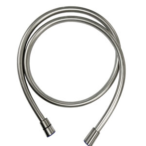 UniMatch doucheslang kunststof 150 cm RVS look