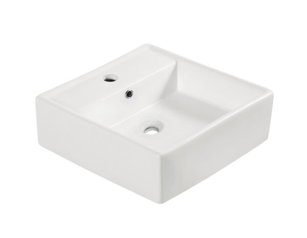 32.3405.jpg Larx waskom 38,5 x 38,5 x 13 cm keramiek glans wit