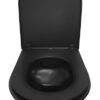 Stereo wandcloset rimless met Shade slim toiletzitting softclose en quick release mat zwart