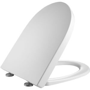 Metro toiletzitting softclose en quick release glans wit