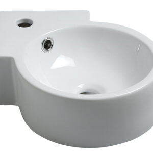 Atlas hoekfontein 44 x 27,5 x 12 cm keramiek glans wit