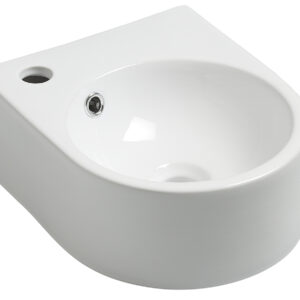 Erato fontein 34 x 27,5 x 12 cm keramiek glans wit