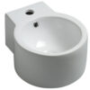 Kronos fontein 32 x 27,5 x 16 cm keramiek glans wit