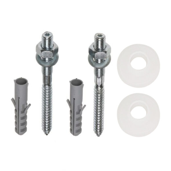 Plugboutset voor wastafel 2 stuks 10 x 110 mm