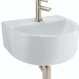 one-pack Lara fontein + Amador geborsteld staal