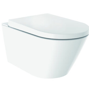 Vesta douche wc rimless glans wit