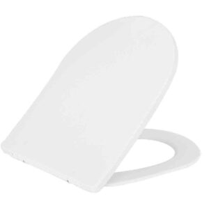 Shade slim toiletzitting softclose en quick release mat wit