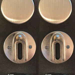 bevestigingset tbv Flatline 2.0 zitting RVS