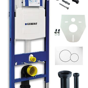 Geberit UP-320 inbouwreservoir + Sigma-01 drukplaat wit