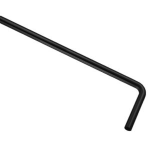 UniMatch vloerbuis 75 x 22 x 3,2 cm mat zwart