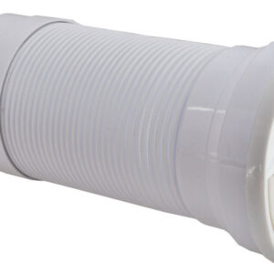 Flexibele uittrekbare closetaansluitstuk 110/103 wit