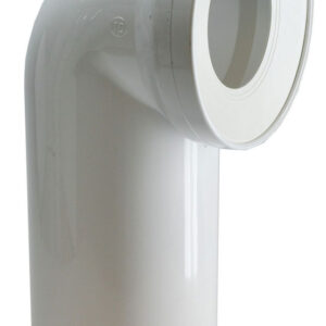 Abu closet aansluitbocht 90 graden 110mm wit