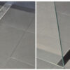 33.4137203.jpg Wiesbaden glasrooster voor douchegoot 110 x 7 cm glanzend zwart