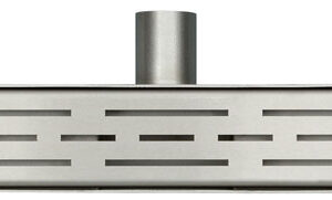 3e generatie douchegoot met rooster 80 x 7 cm RVS