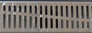 Wiesbaden rooster type 5 voor 3e generatie douchegoot 100 x 7 cm RVS