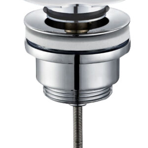 Flowe draaiwaste afvoerplug 5/4" chroom