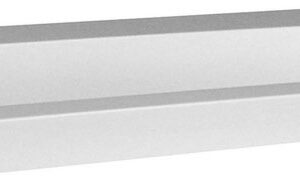 Flag wastafel enkel zonder kraangat 80x36x4 cm kunstmarmer glans wit