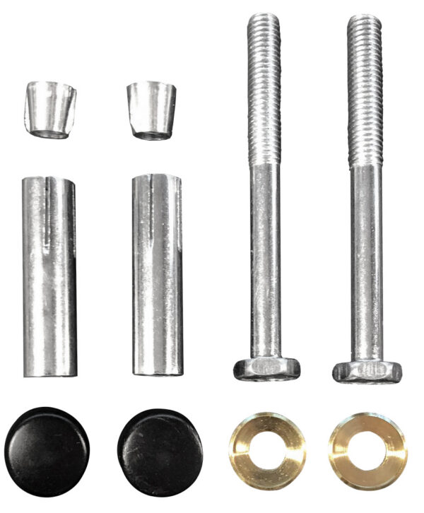 38.6522.jpg Schroevenset voor ophangbeugel 2 stuks mat zwart