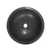 Raw waskom rond 40x12 cm hardsteen gezoet